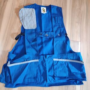 Bob Allen Vest Mens XX Large Blue Shooting Hunting Clay Skeet Outdoors USA